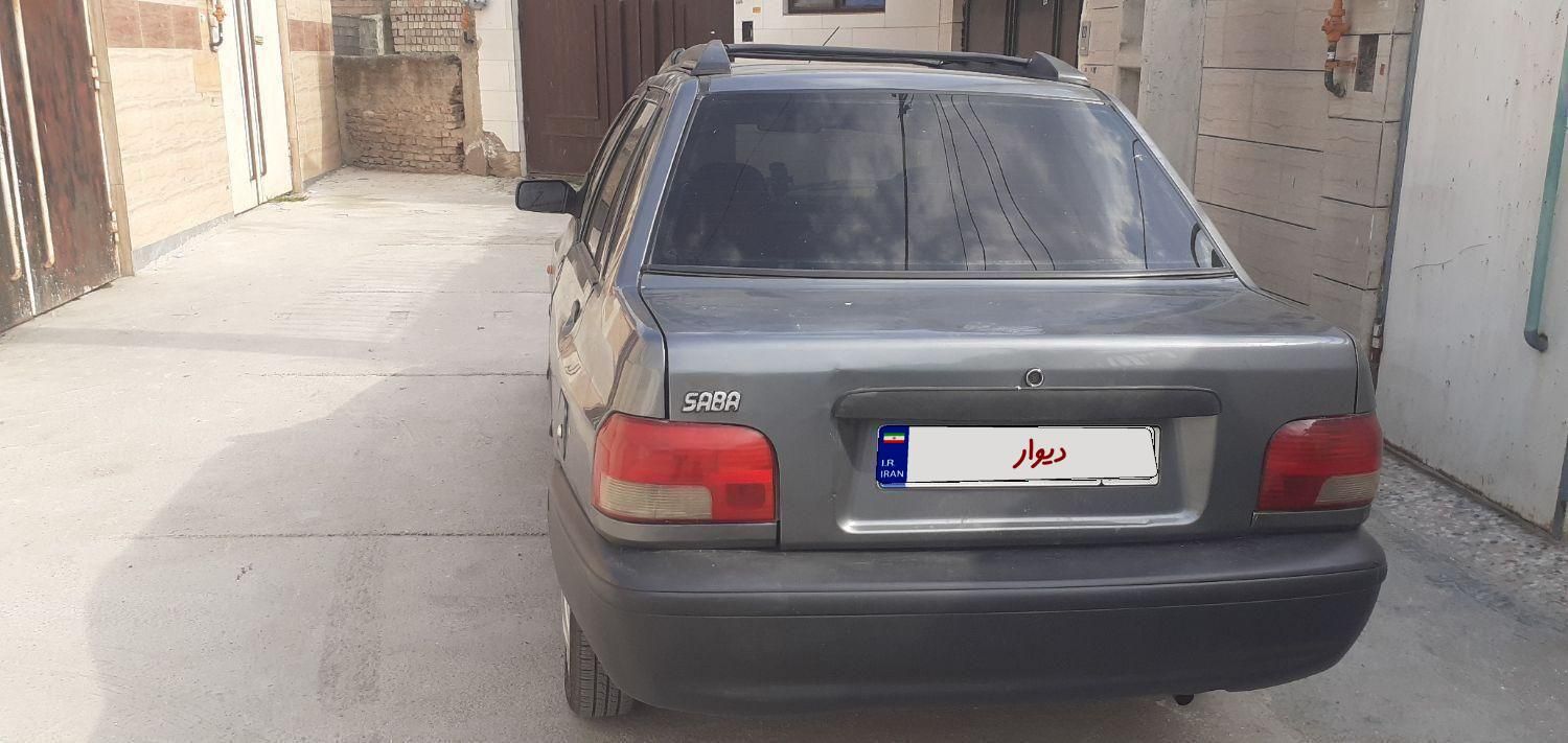 پراید صبا بنزینی - 1387