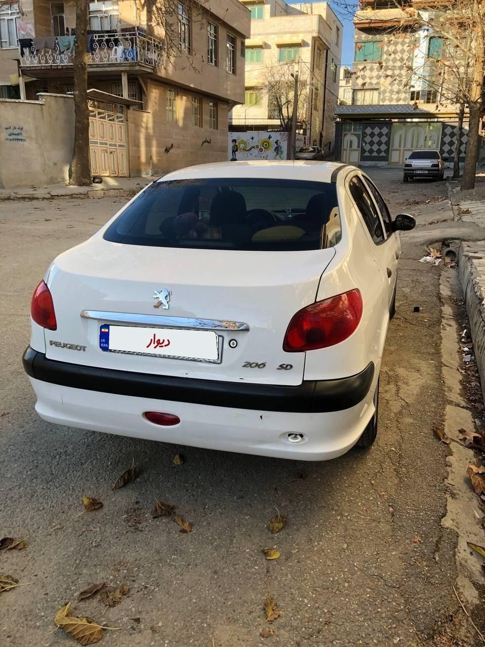 پژو ۲۰۶ صندوق دار v8 - 1399