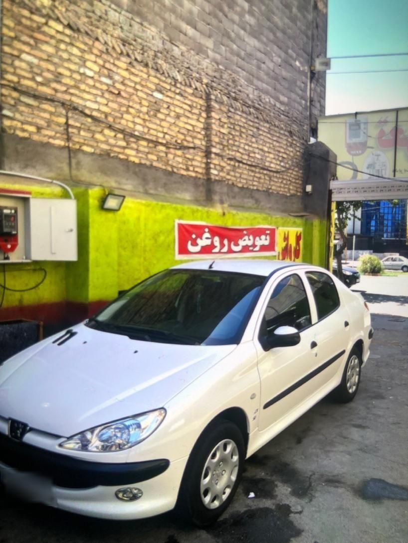 پژو ۲۰۶ صندوق دار v8 - 1397