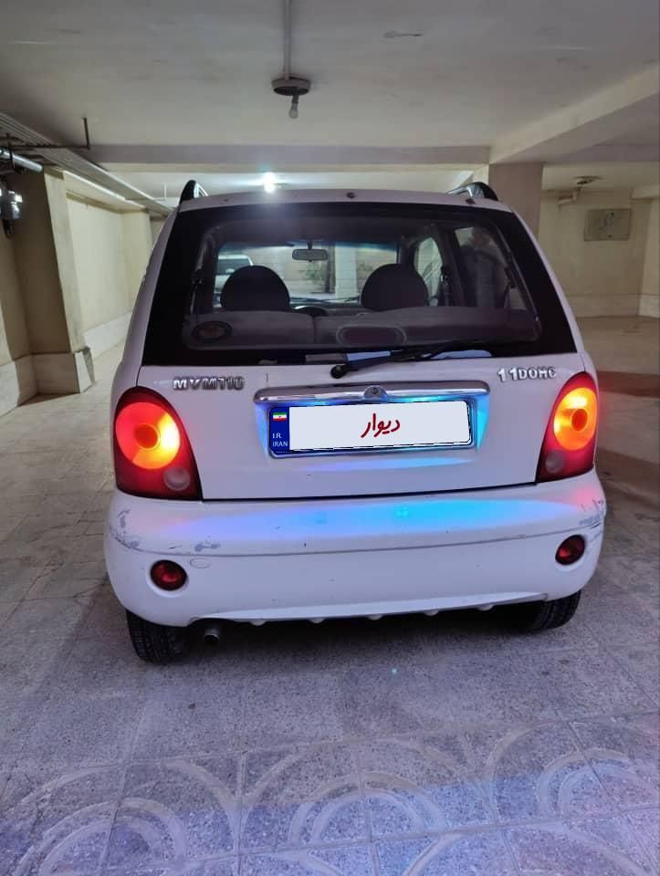 ام وی ام 110 چهار سیلندر دنده ای - 1391