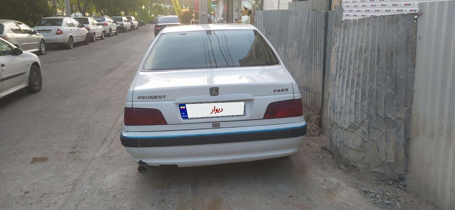 پژو پارس دوگانه سوز - 1387