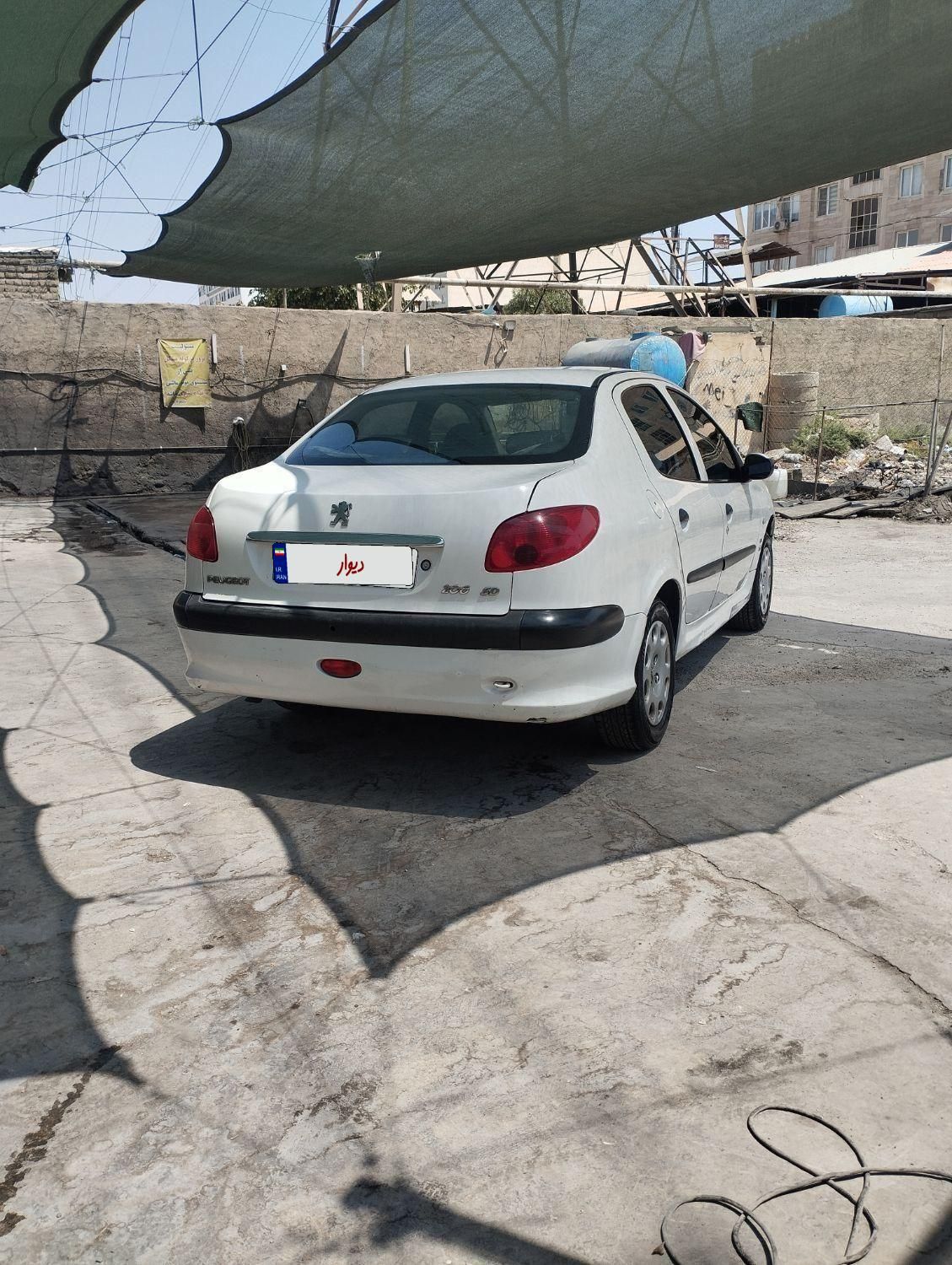 پژو ۲۰۶ صندوق دار v1 - 1388