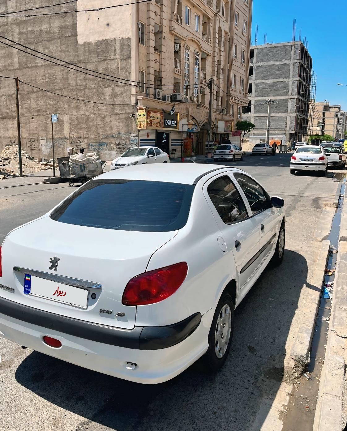 پژو ۲۰۶ صندوق دار v20 - 1390