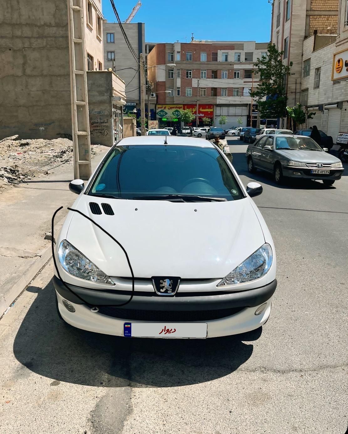 پژو ۲۰۶ صندوق دار v20 - 1390