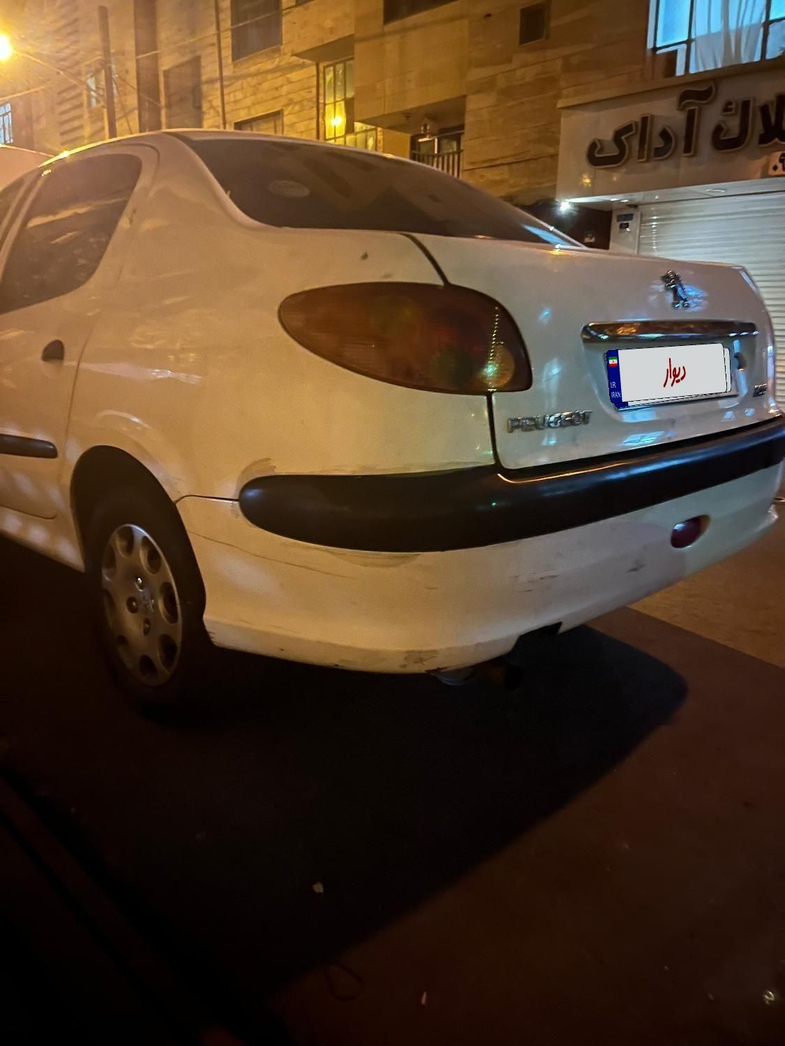 پژو ۲۰۶ صندوق دار v8 - 1393
