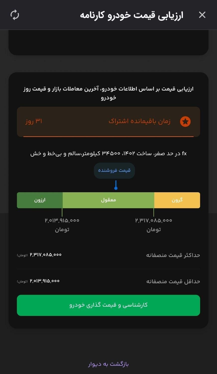 فونیکس FX پریمیوم FWD - 1402