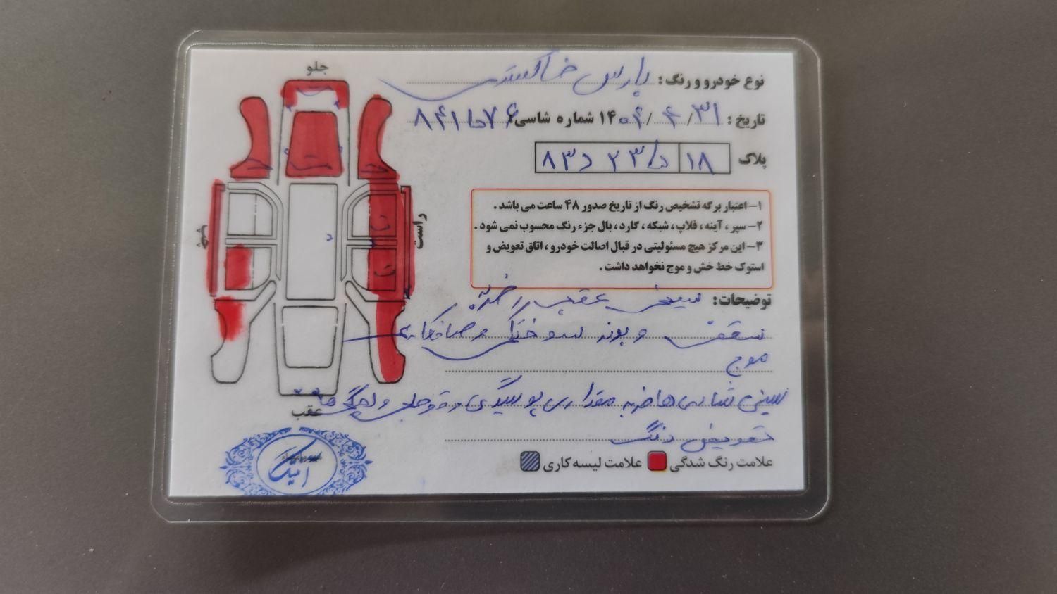پژو پارس XU7ساده - 1392