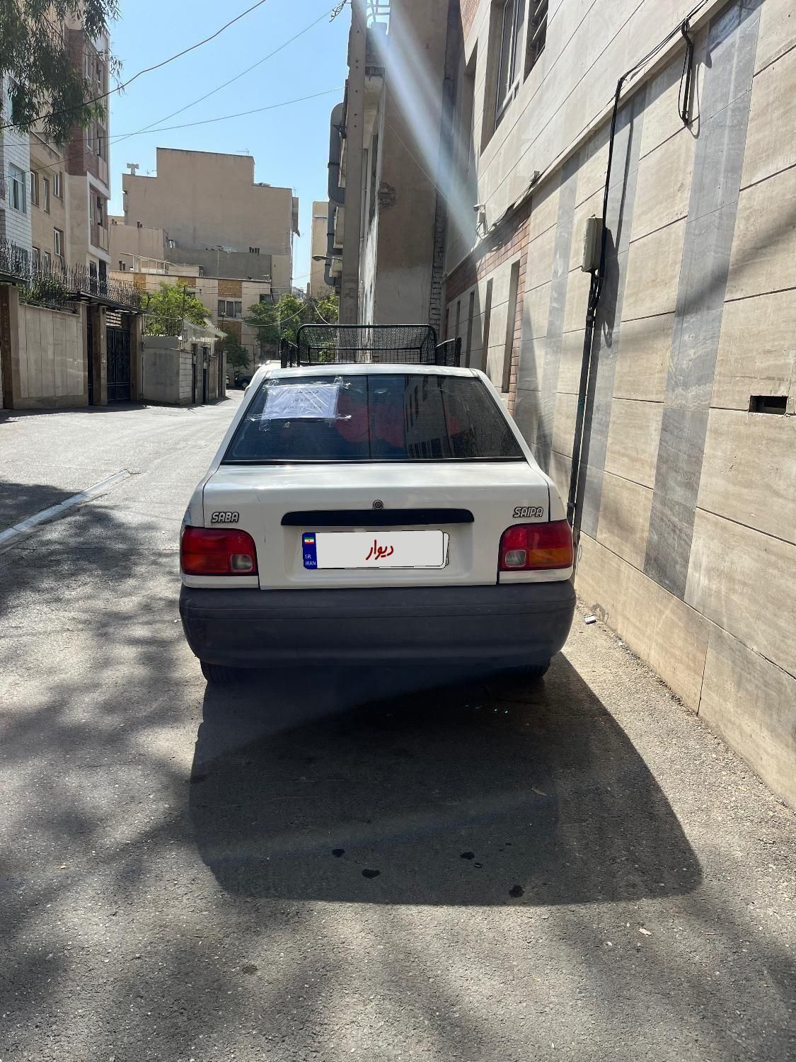 پراید صبا بنزینی - 1387