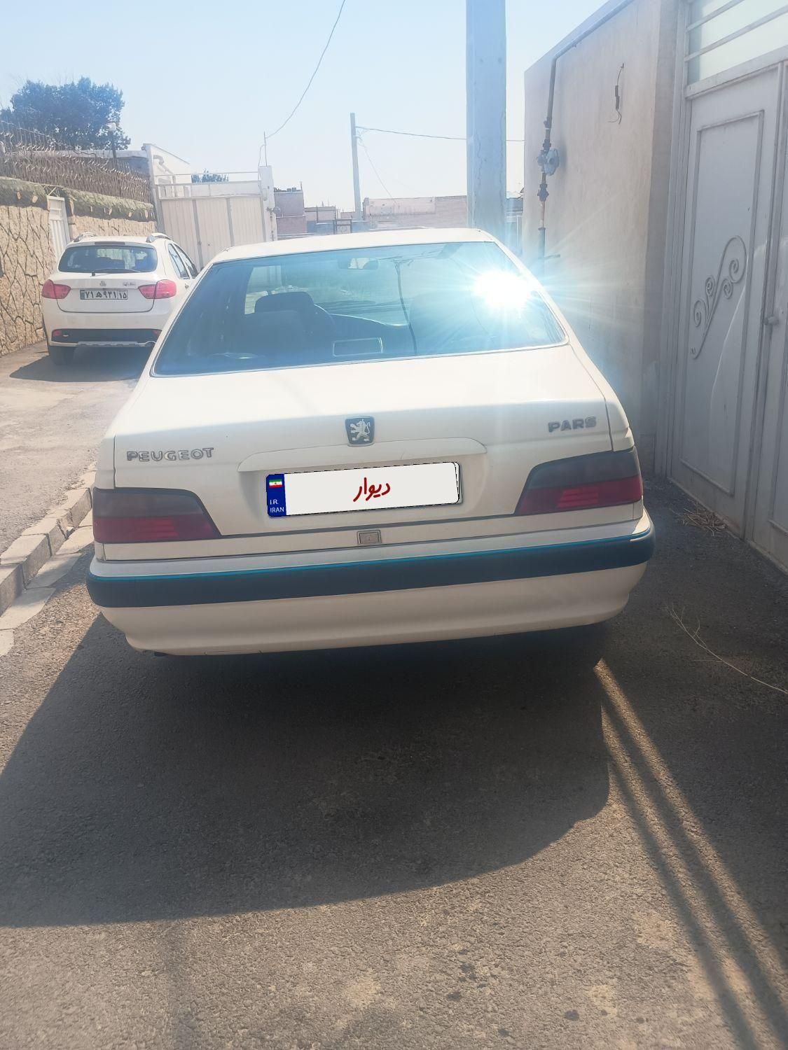 پژو پارس دوگانه سوز - 1387