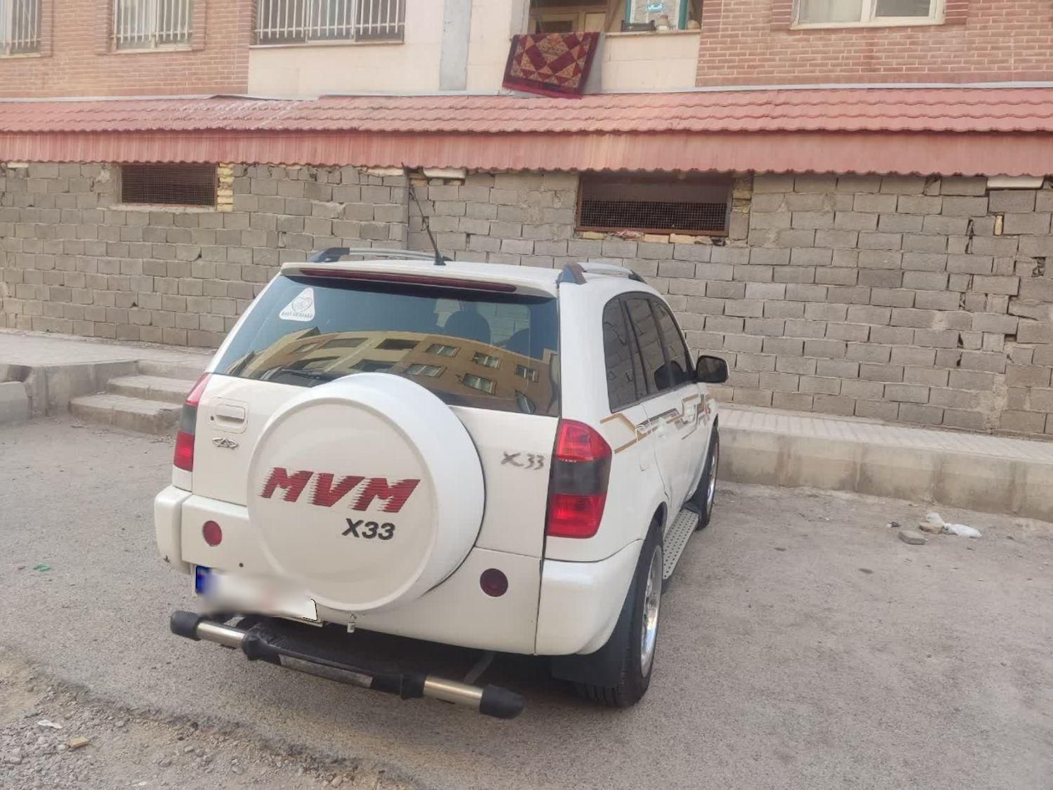 ام وی ام X33 دنده‌ای ساده - 1391