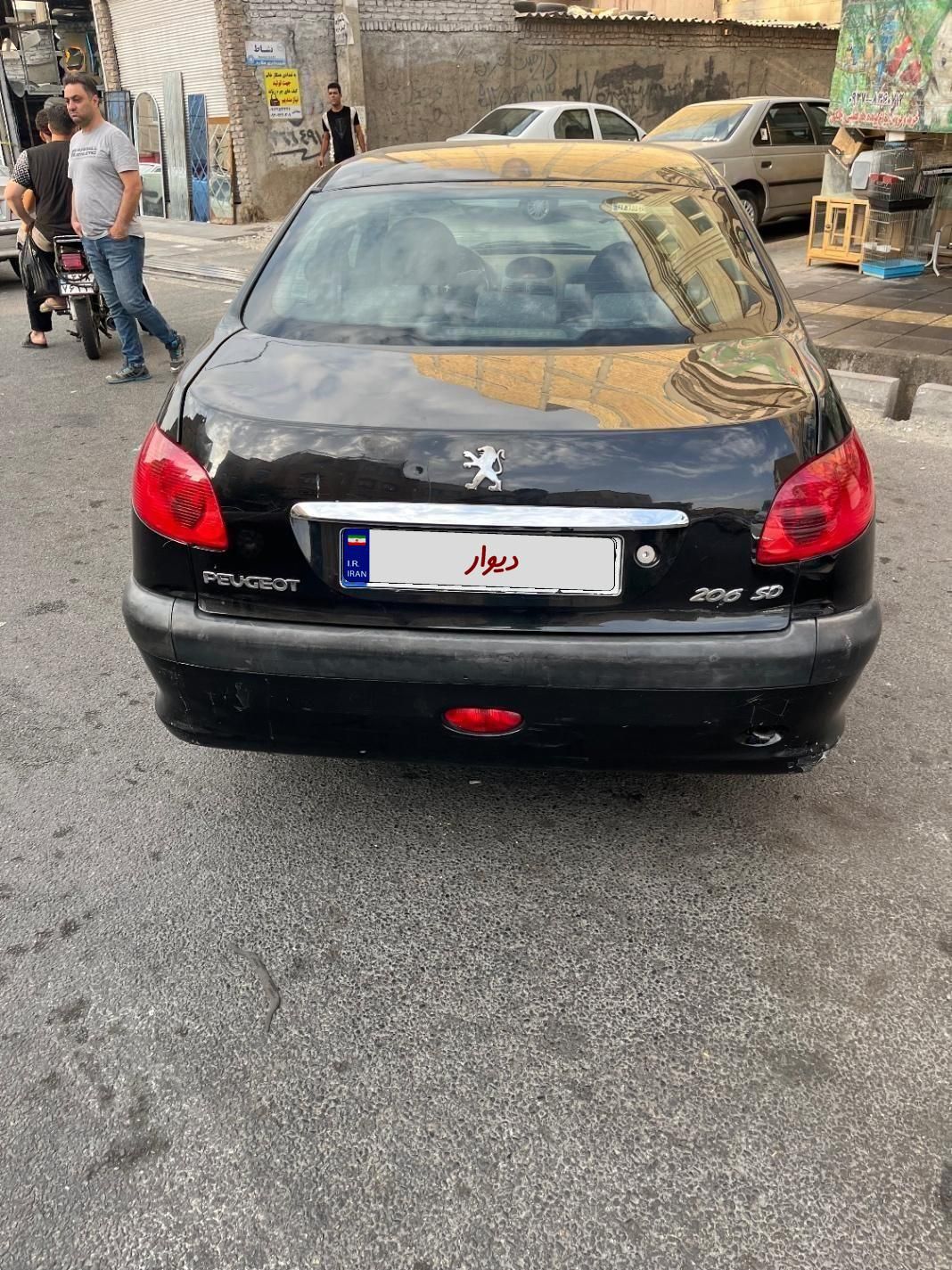 پژو ۲۰۶ صندوق دار v1 - 1387