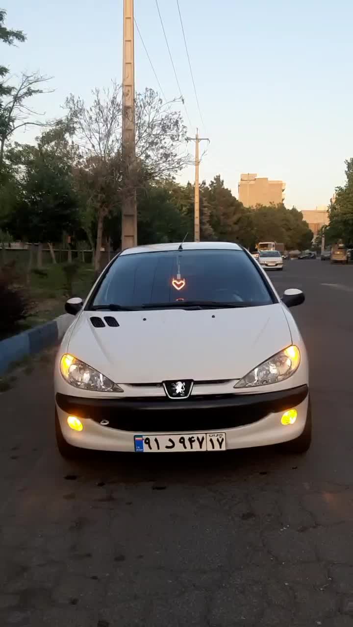 پژو ۲۰۶ صندوق دار v8 - 1391
