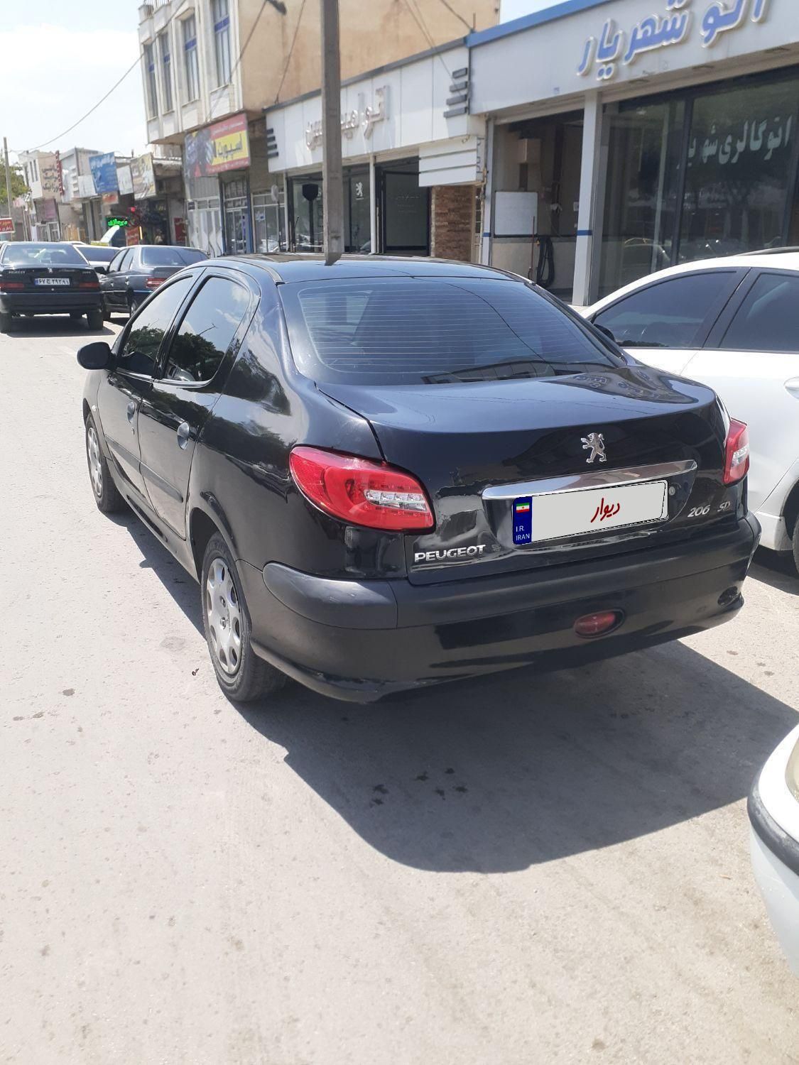 پژو ۲۰۶ صندوق دار v1 - 1388