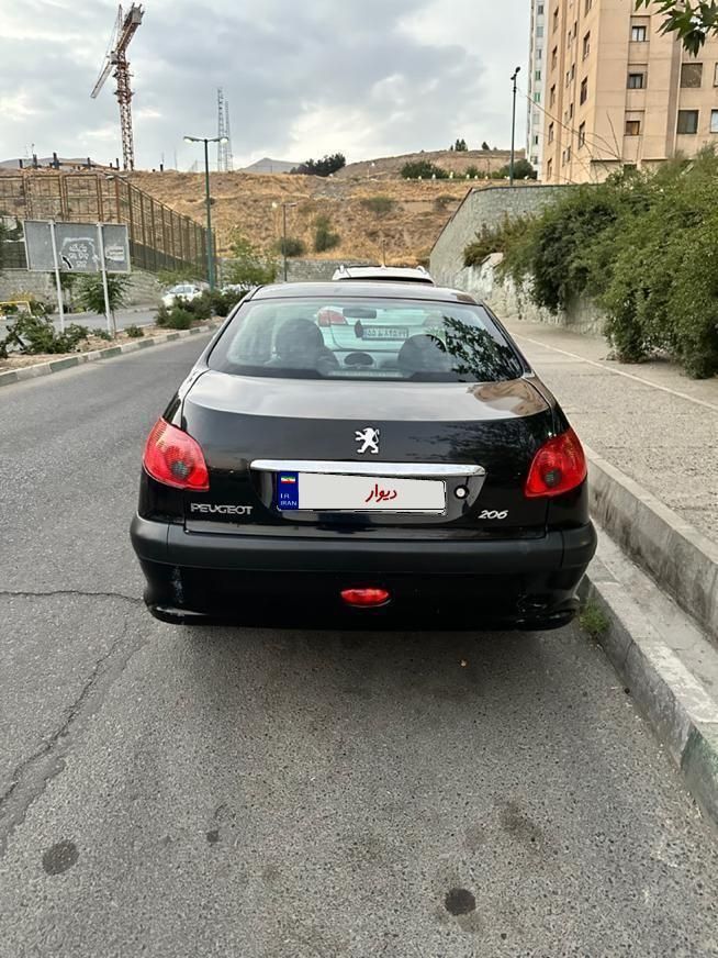 پژو ۲۰۶ صندوق دار v20 - 1390