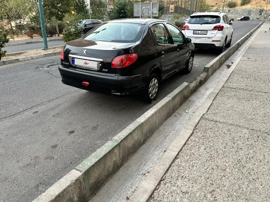 پژو ۲۰۶ صندوق دار v20 - 1390