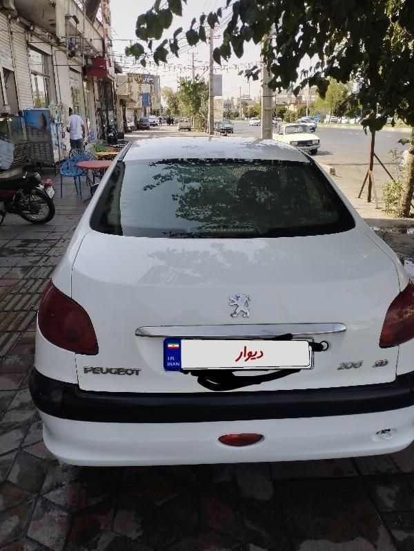پژو 206 تیپ 2 - 1388