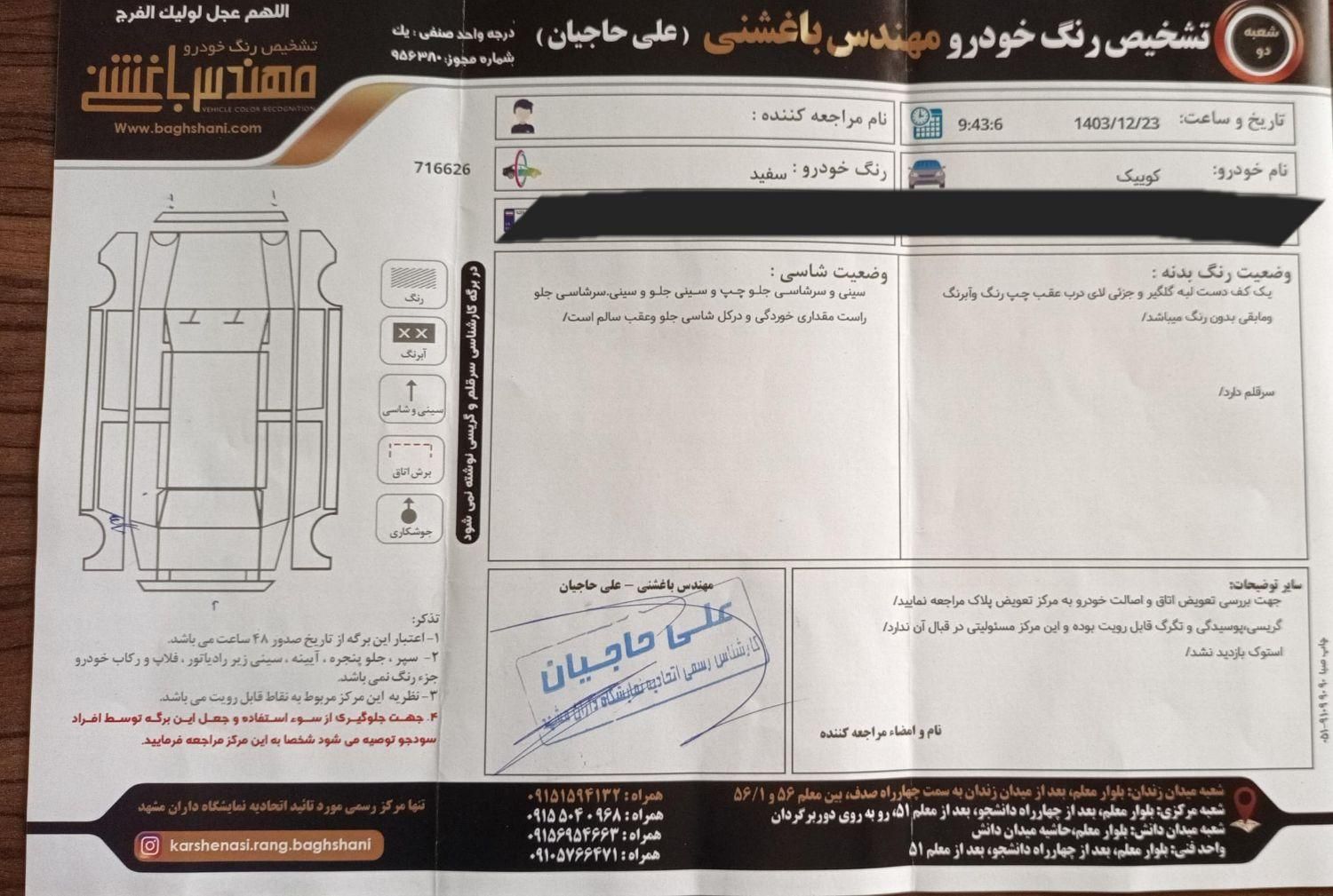 کوییک R دنده‌ای - 1400
