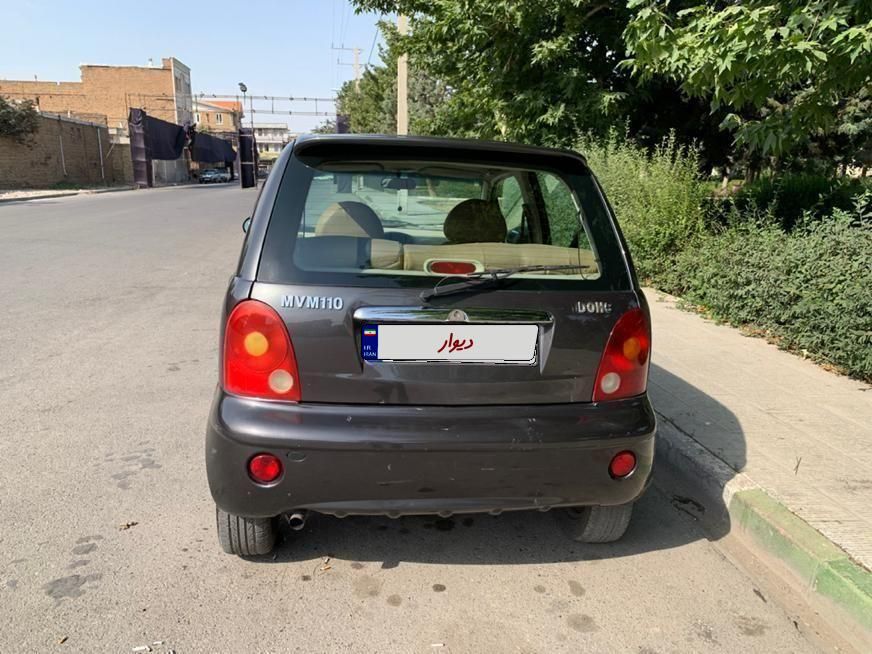 ام وی ام 110 چهار سیلندر دنده ای - 1389