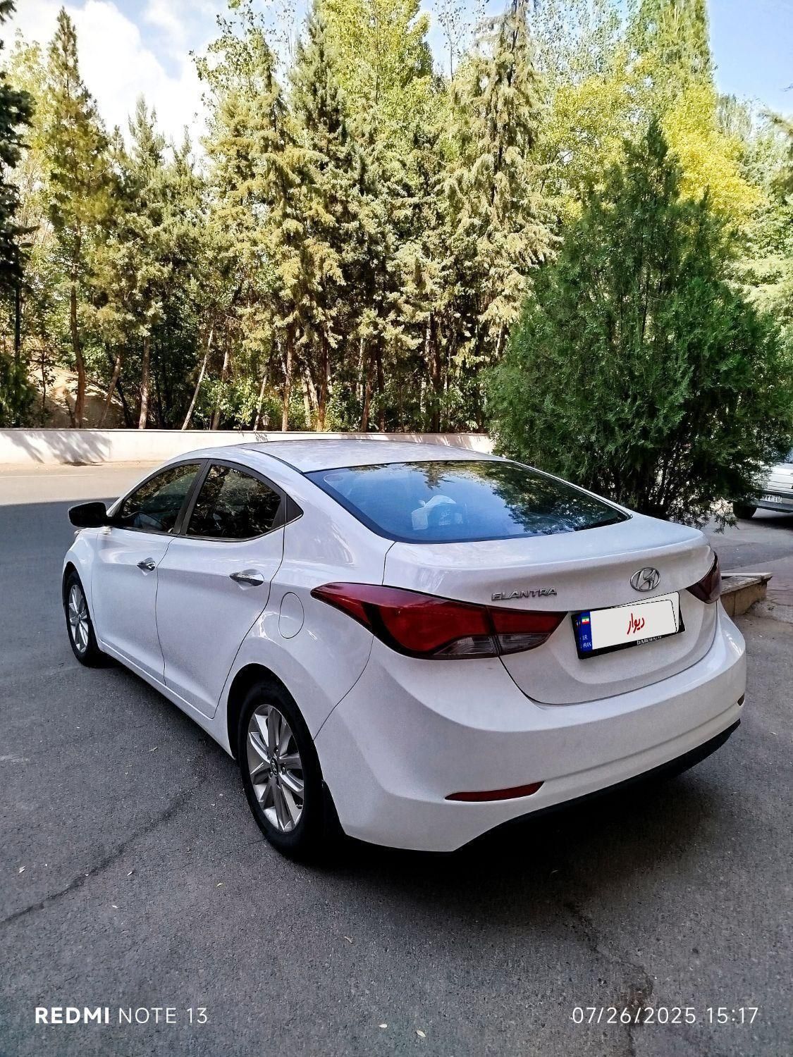 هیوندای النترا 1.8 لیتر - 2015