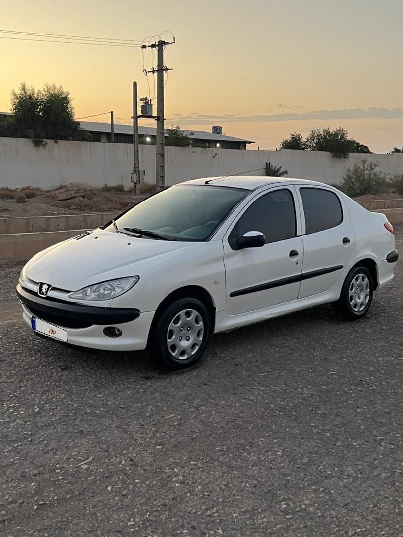 پژو ۲۰۶ صندوق دار v20 - 1388