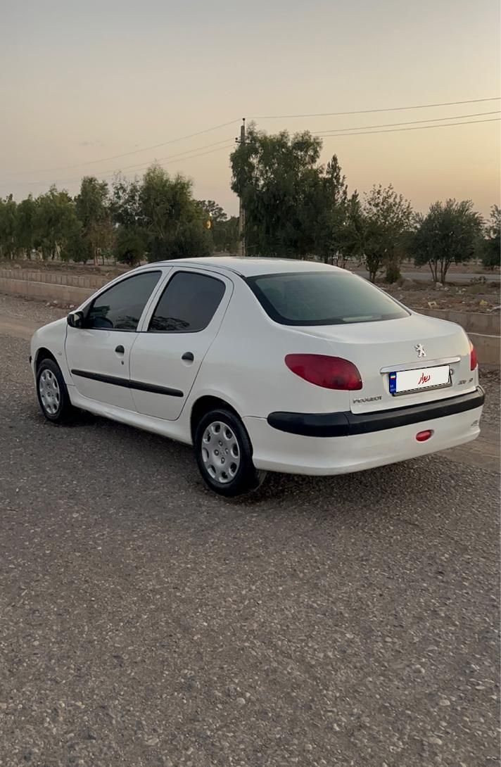 پژو ۲۰۶ صندوق دار v20 - 1388