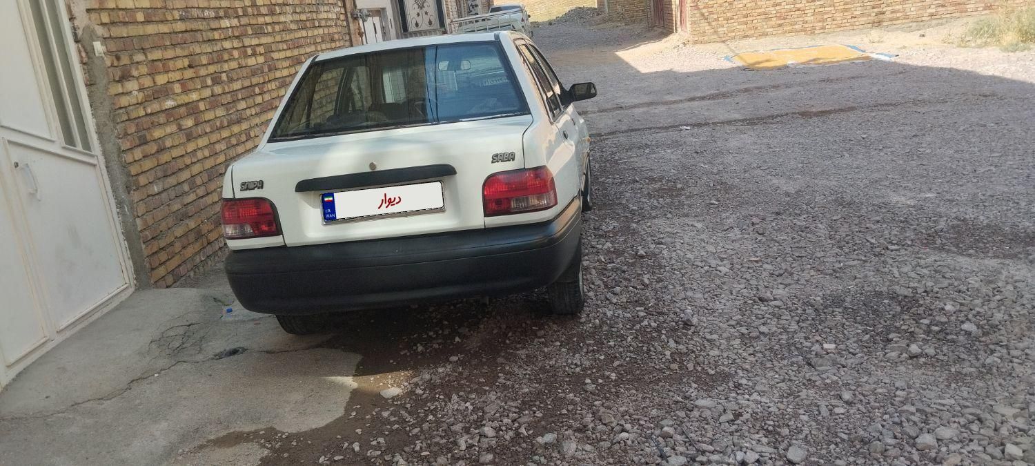 پراید صبا بنزینی - 1381