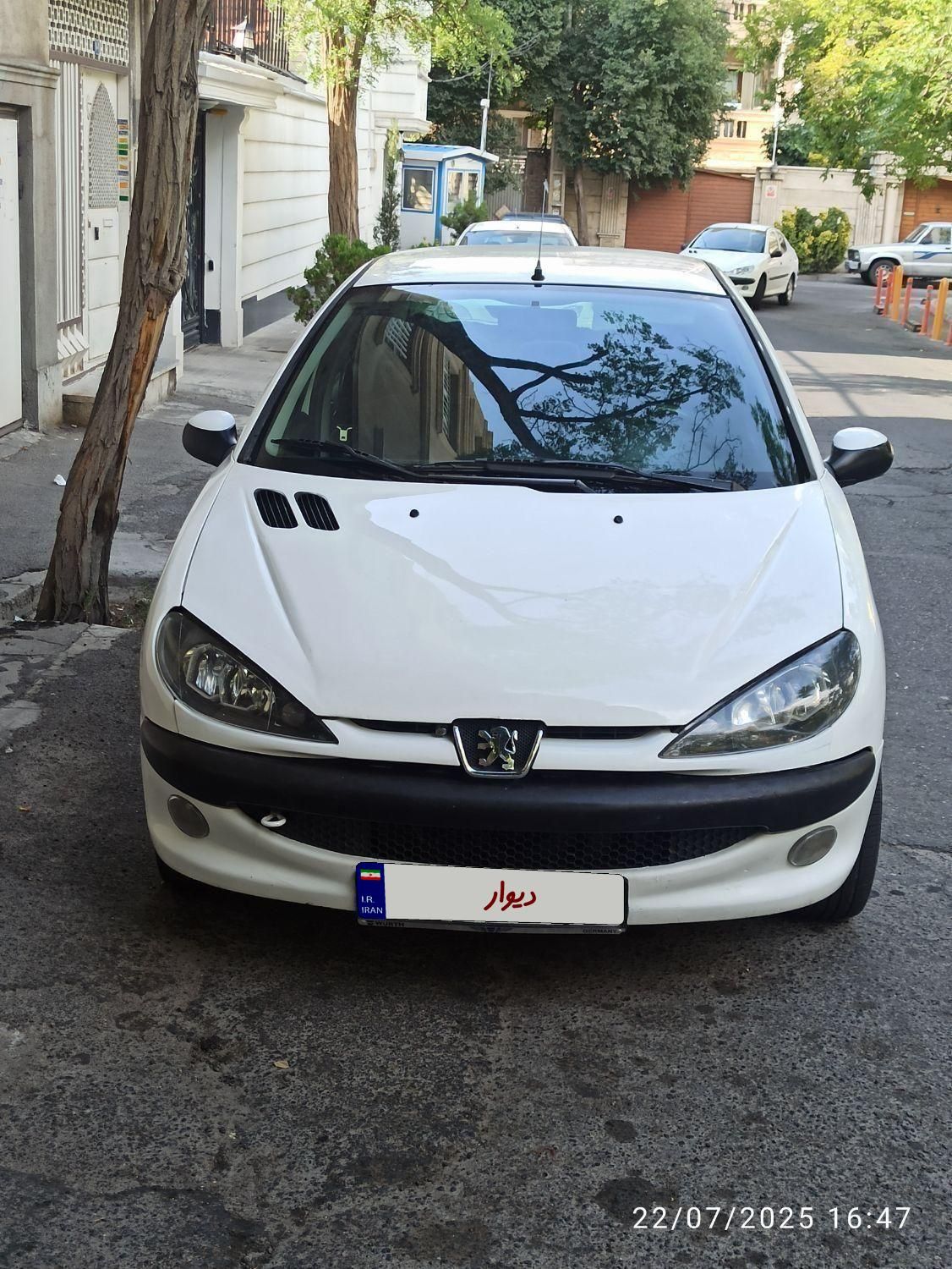 پژو ۲۰۶ صندوق دار v8 - 1393