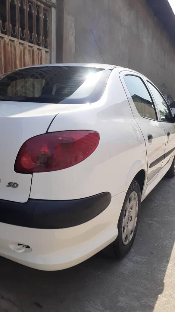 پژو ۲۰۶ صندوق دار v8 - 1396