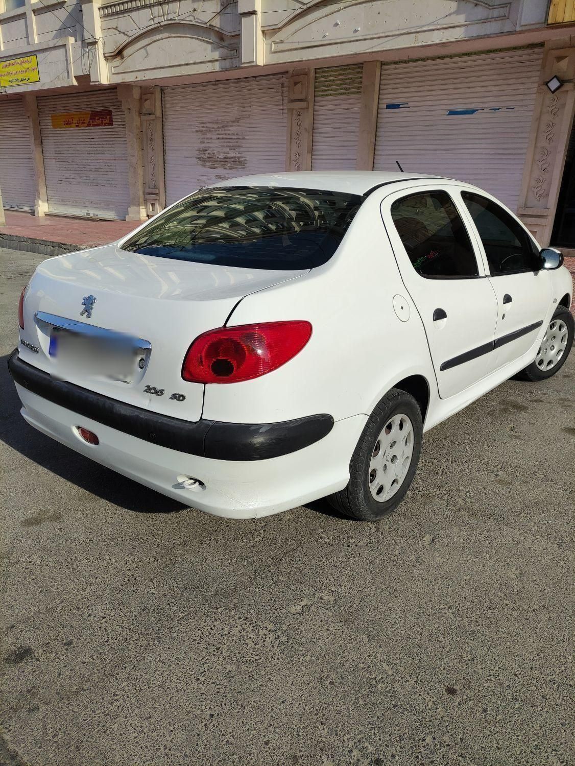 پژو ۲۰۶ صندوق دار v8 - 1395