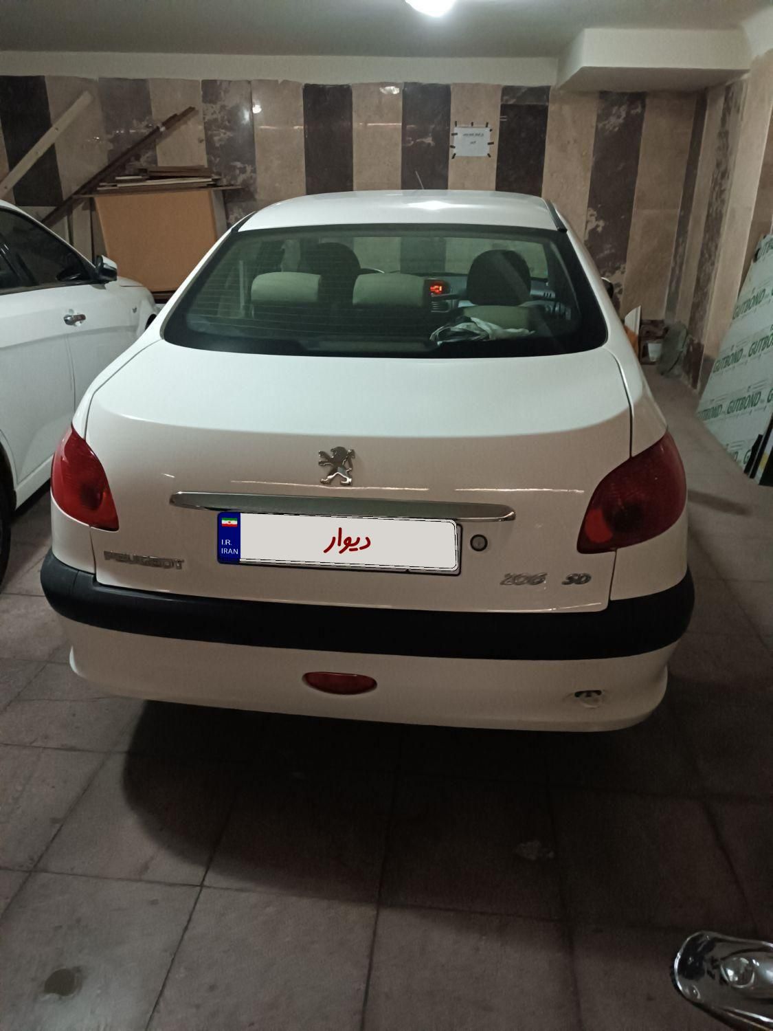 پژو ۲۰۶ صندوق دار v8 - 1396