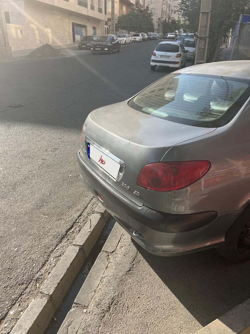 پژو ۲۰۶ صندوق دار v8 - 1394
