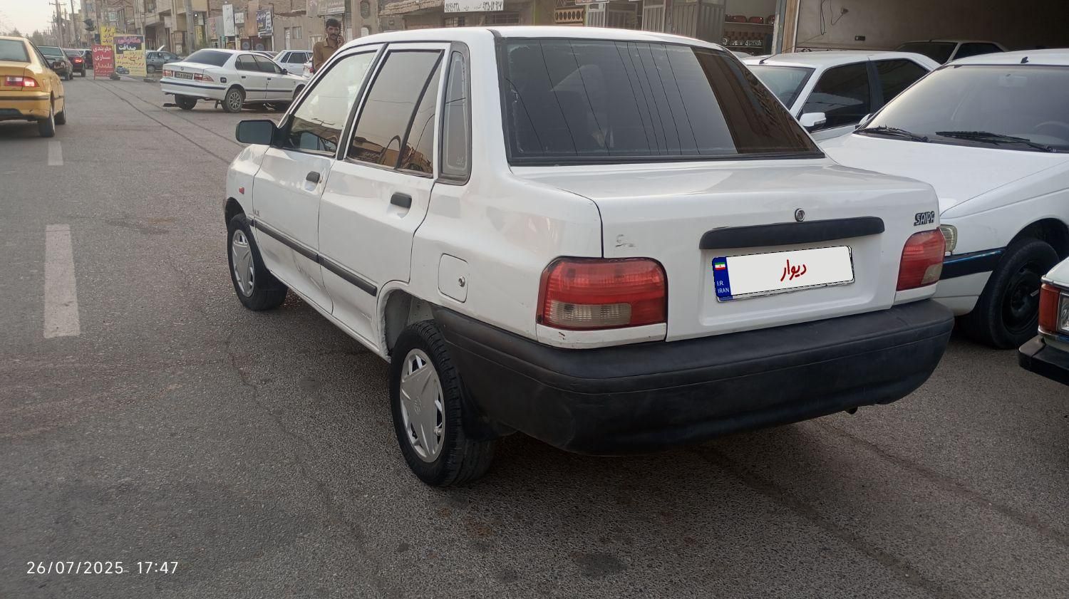 پراید صبا بنزینی - 1387