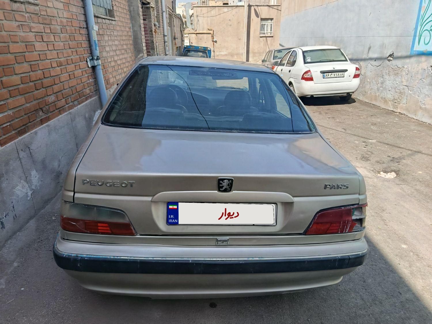 پژو پارس دوگانه سوز - 1387
