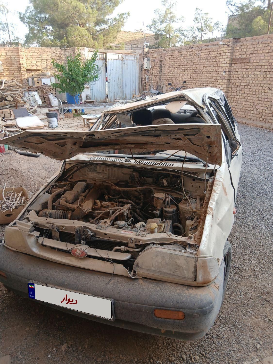 پراید صبا بنزینی - 1386