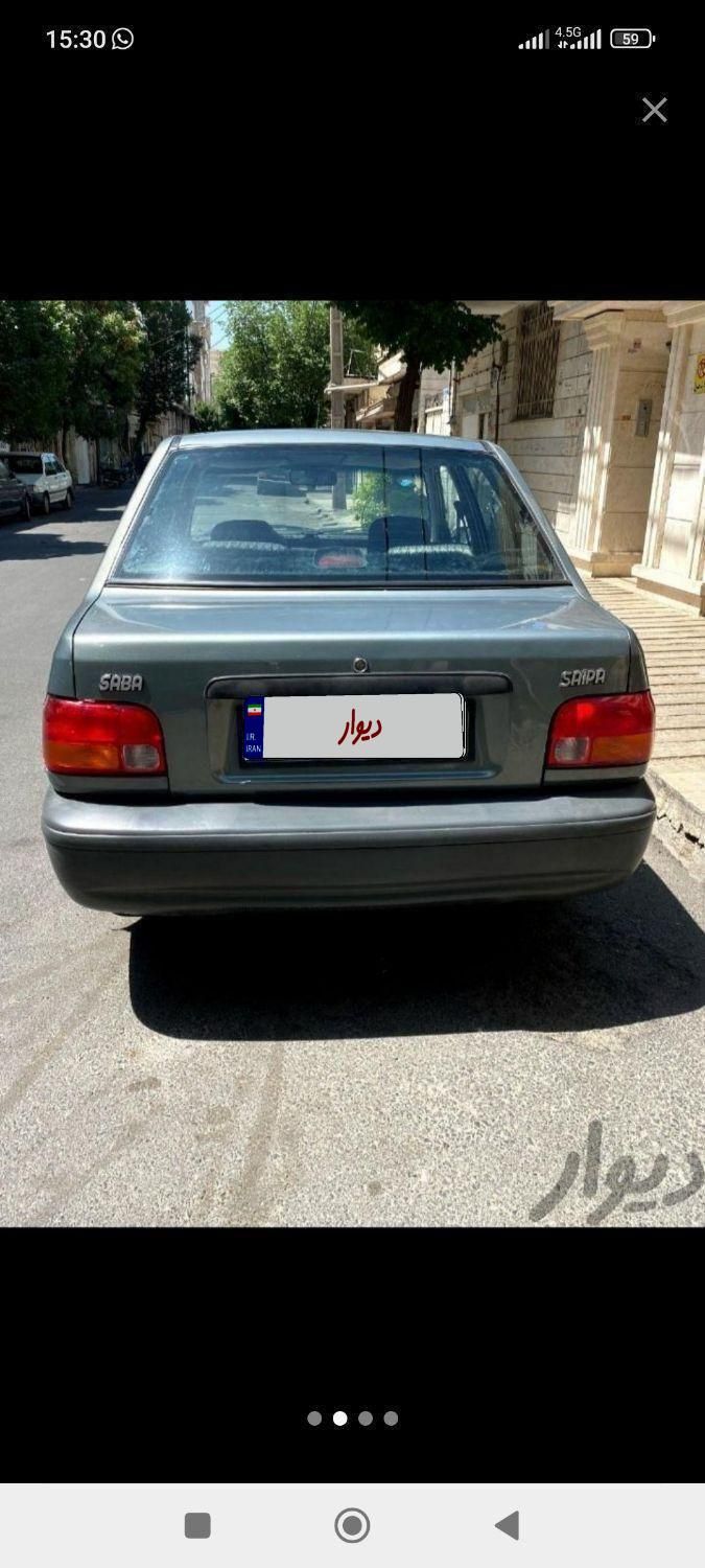 پراید صبا بنزینی - 1388