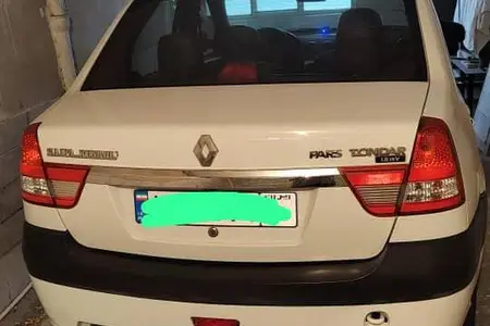 رنو پارس تندر گیربکس JHQ + مولتی مدیا - 1396