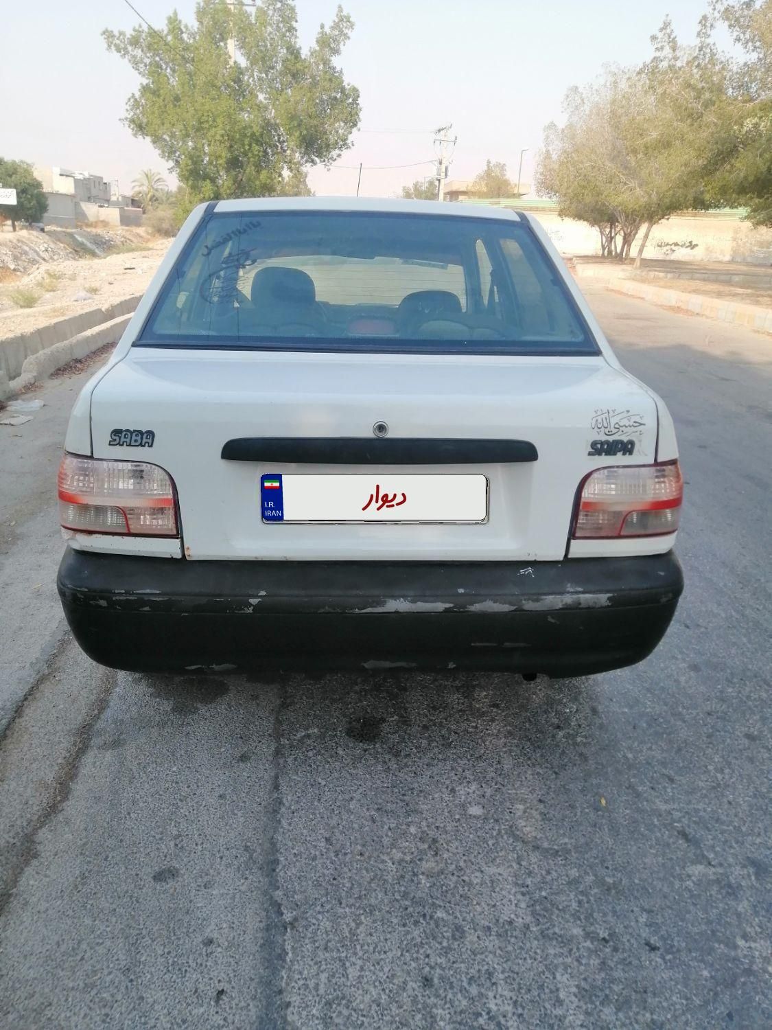 پراید صبا بنزینی - 1386