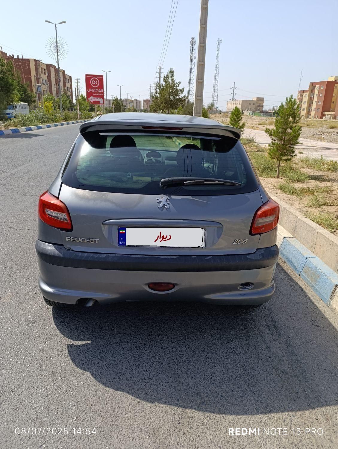 پژو 206 تیپ 2 - 1386