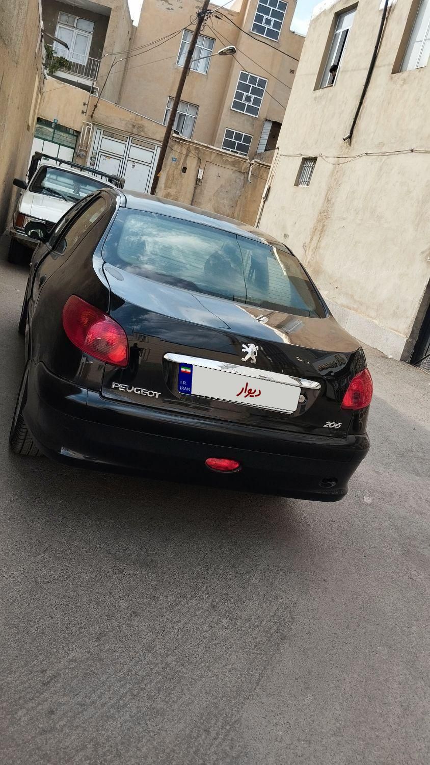 پژو ۲۰۶ صندوق دار v20 - 1390