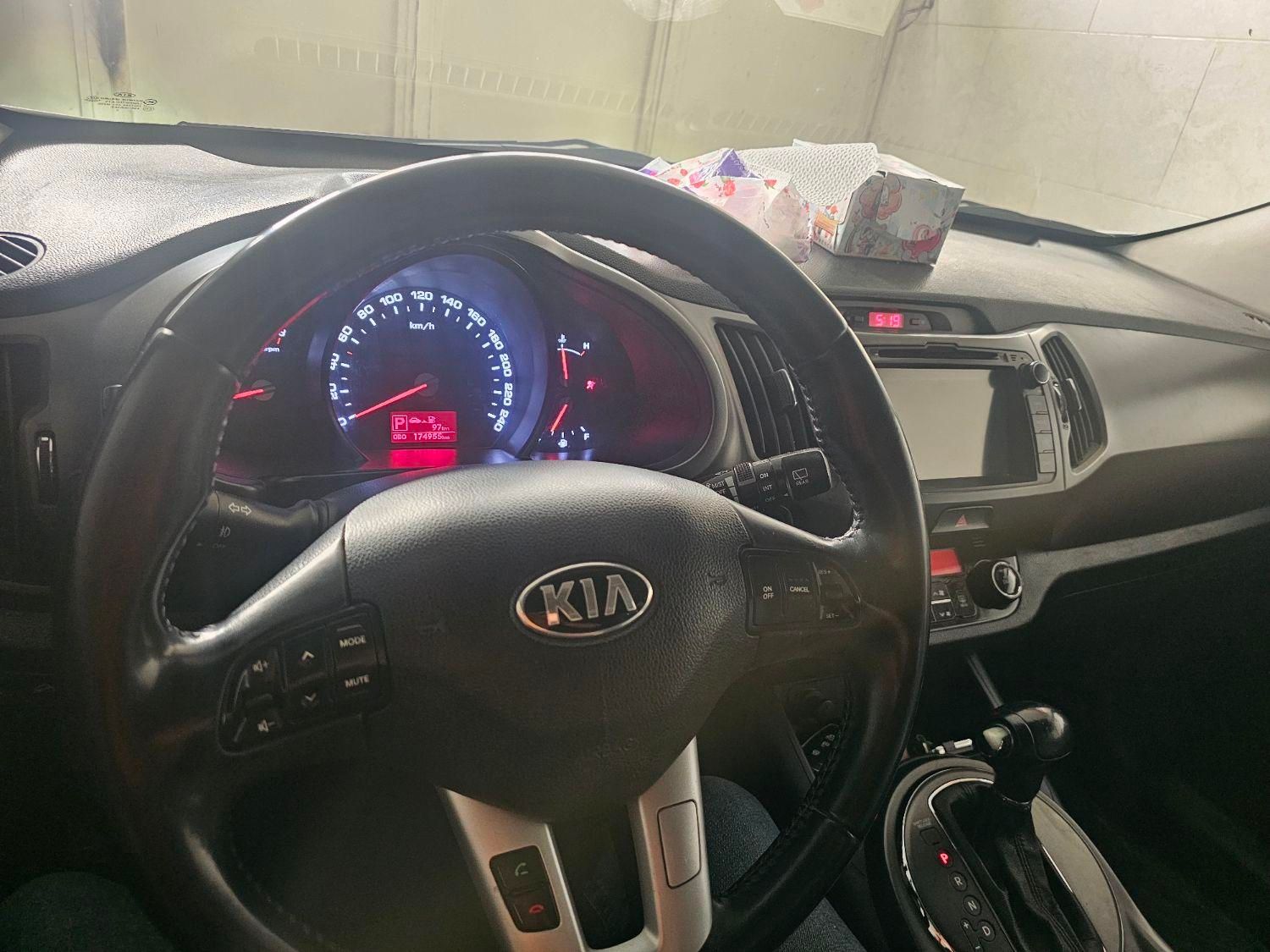 کیا اسپورتیج 4 سیلندر فول 2400cc - 2014
