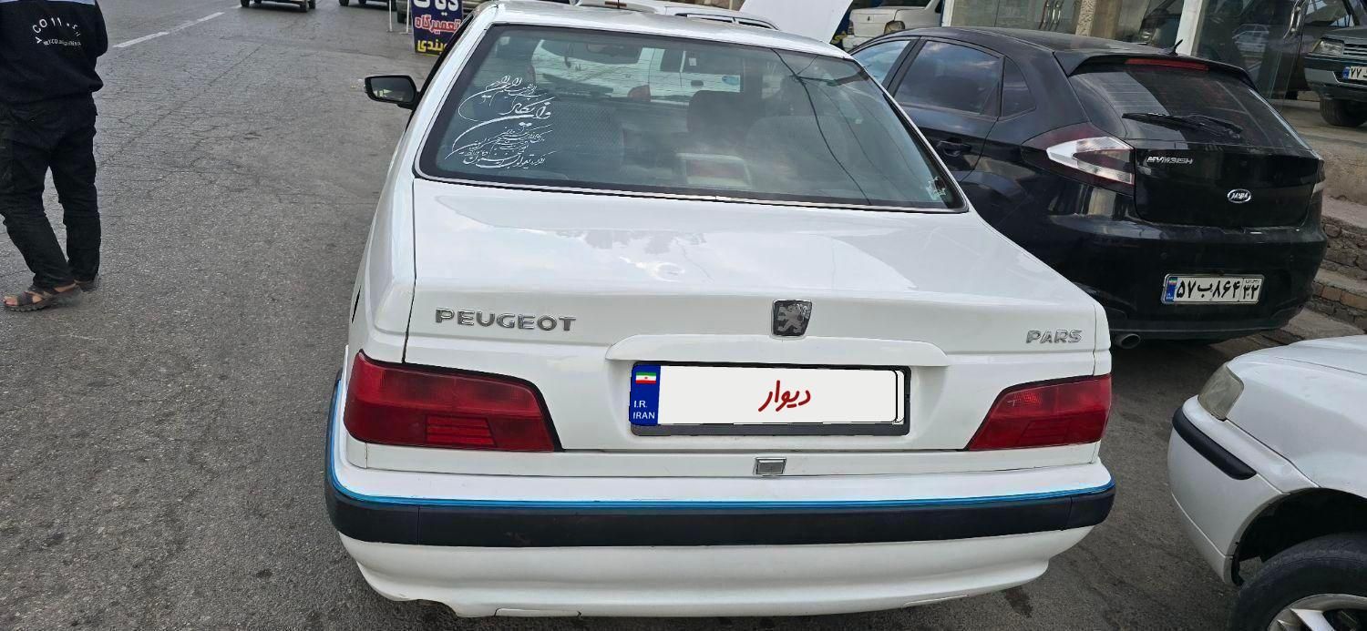 پژو پارس دوگانه سوز - 1393