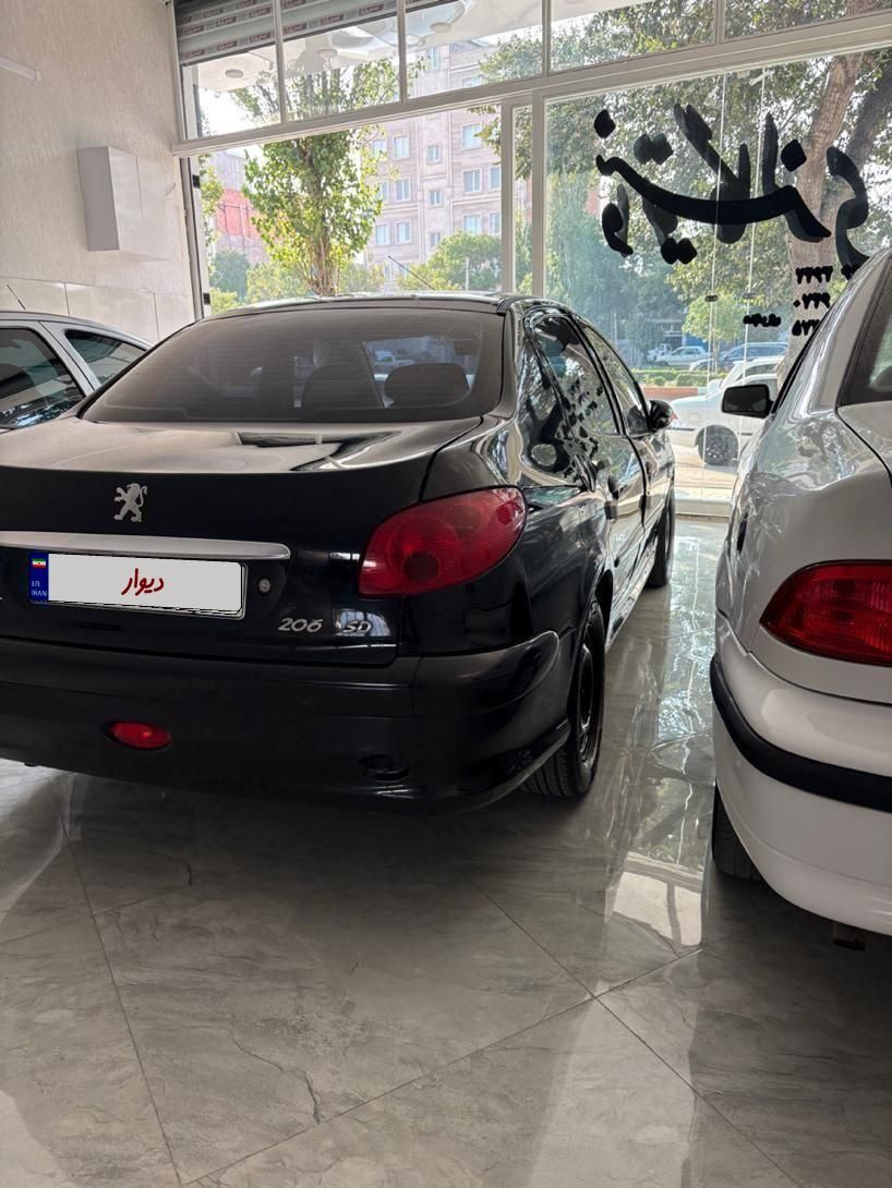 پژو ۲۰۶ صندوق دار v8 - 1394