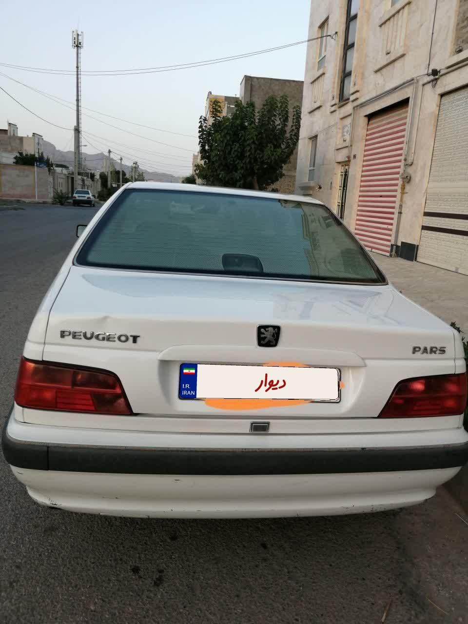 پژو پارس دوگانه سوز - 1390