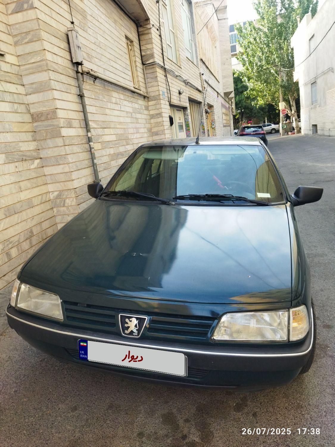 پژو آردی دوگانه سوز CNG - 1382