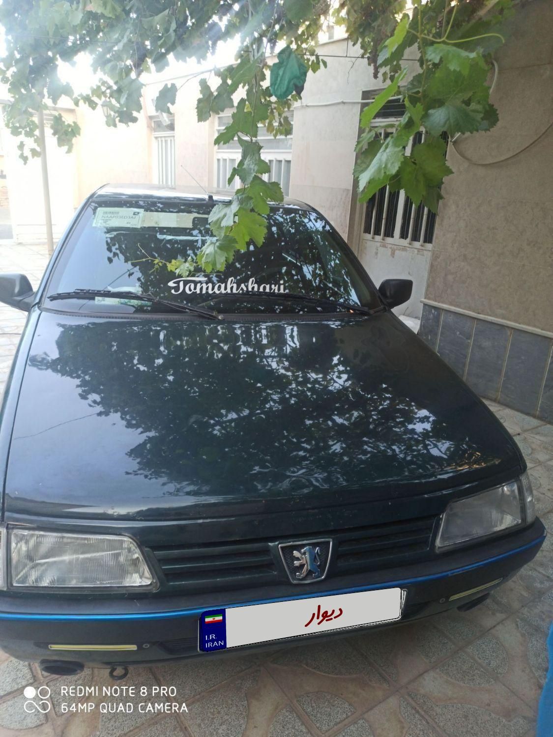 پژو آردی دوگانه سوز CNG - 1382