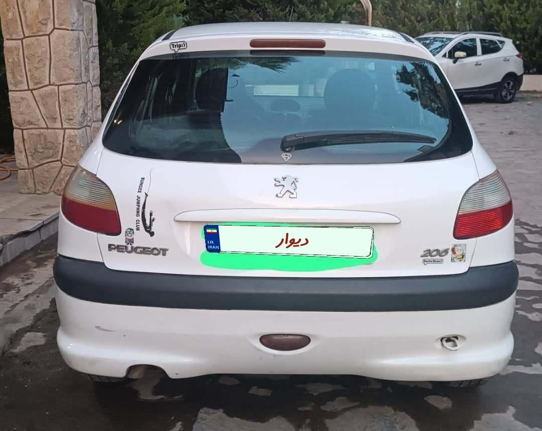 پژو 206 تیپ 2 - 1391