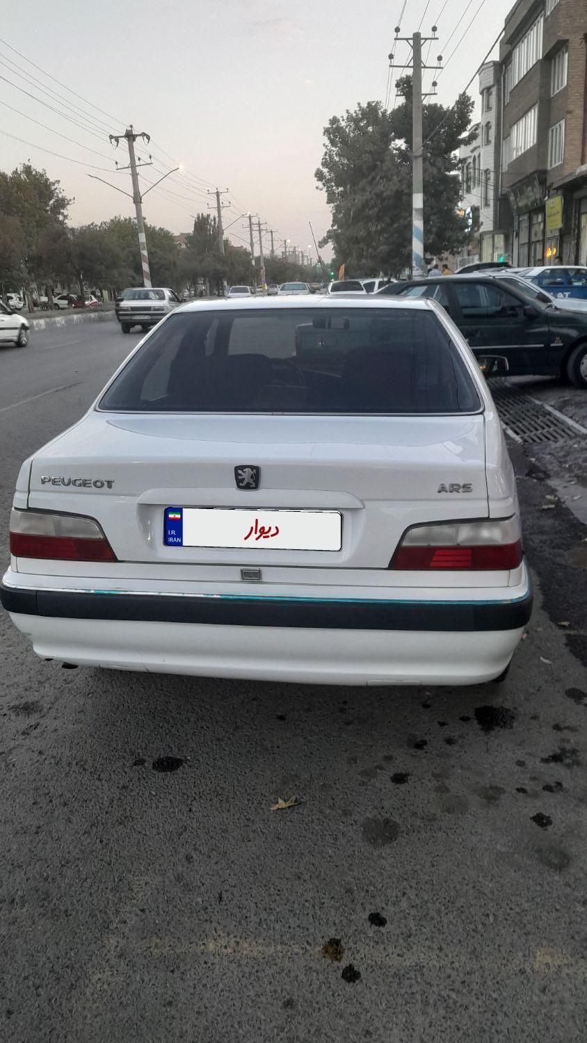 پژو پارس دوگانه سوز - 1386