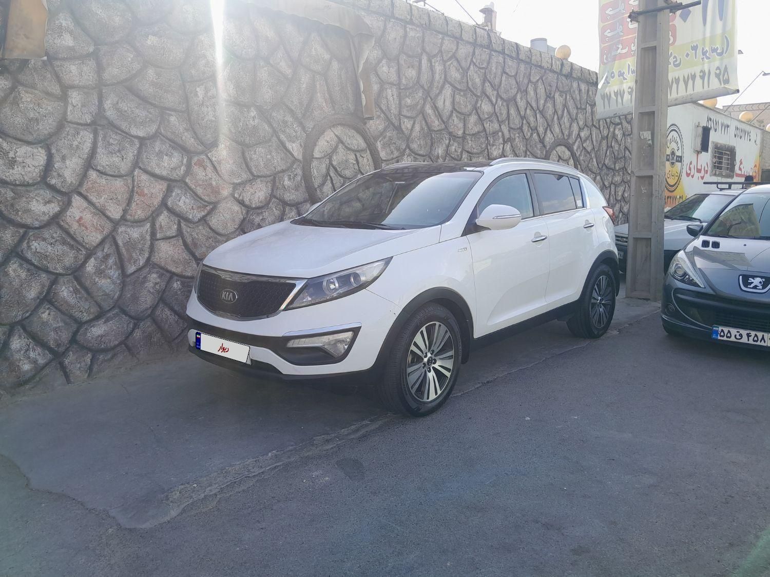 کیا اسپورتیج 4 سیلندر فول 2400cc - 2014
