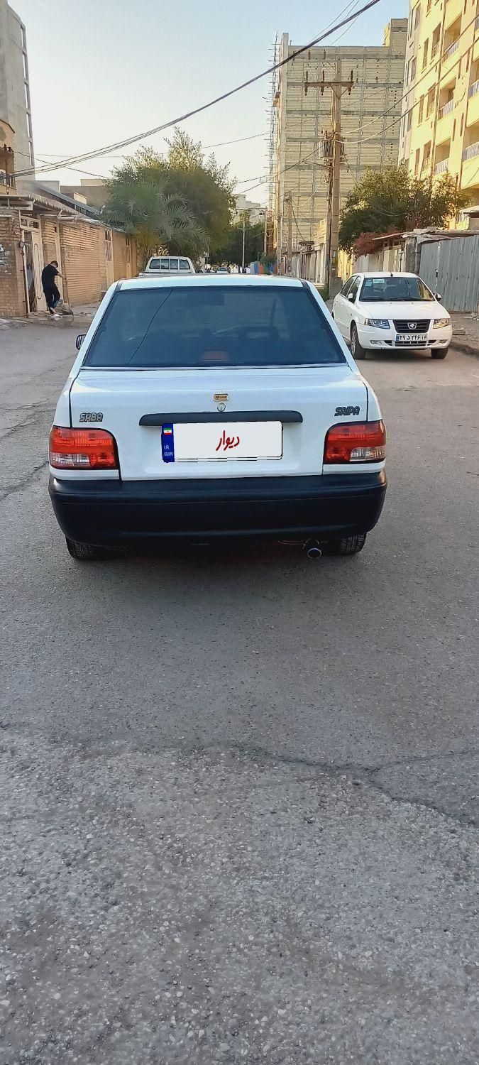 پراید صبا بنزینی - 1387