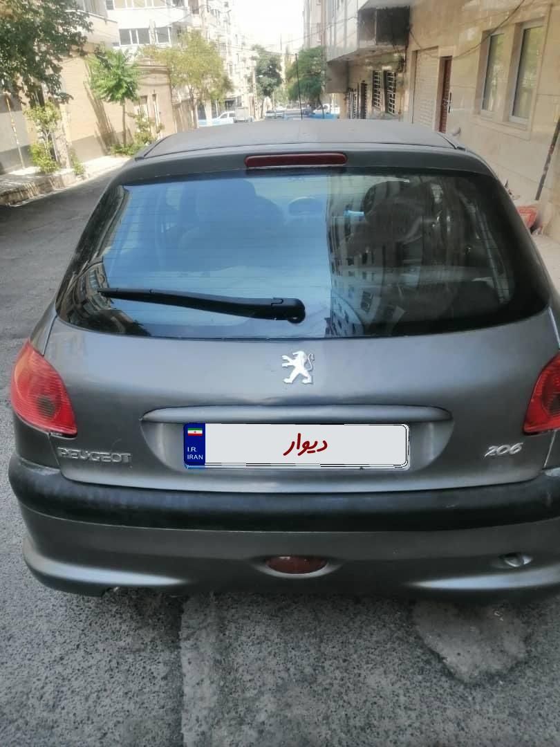پژو 206 تیپ 2 - 1388